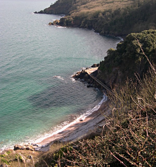 ansteys-cove-santuary-wall climbing devon
